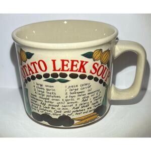 Vintage Westwood potato leek soup recipe mug
Excellent condition ￼